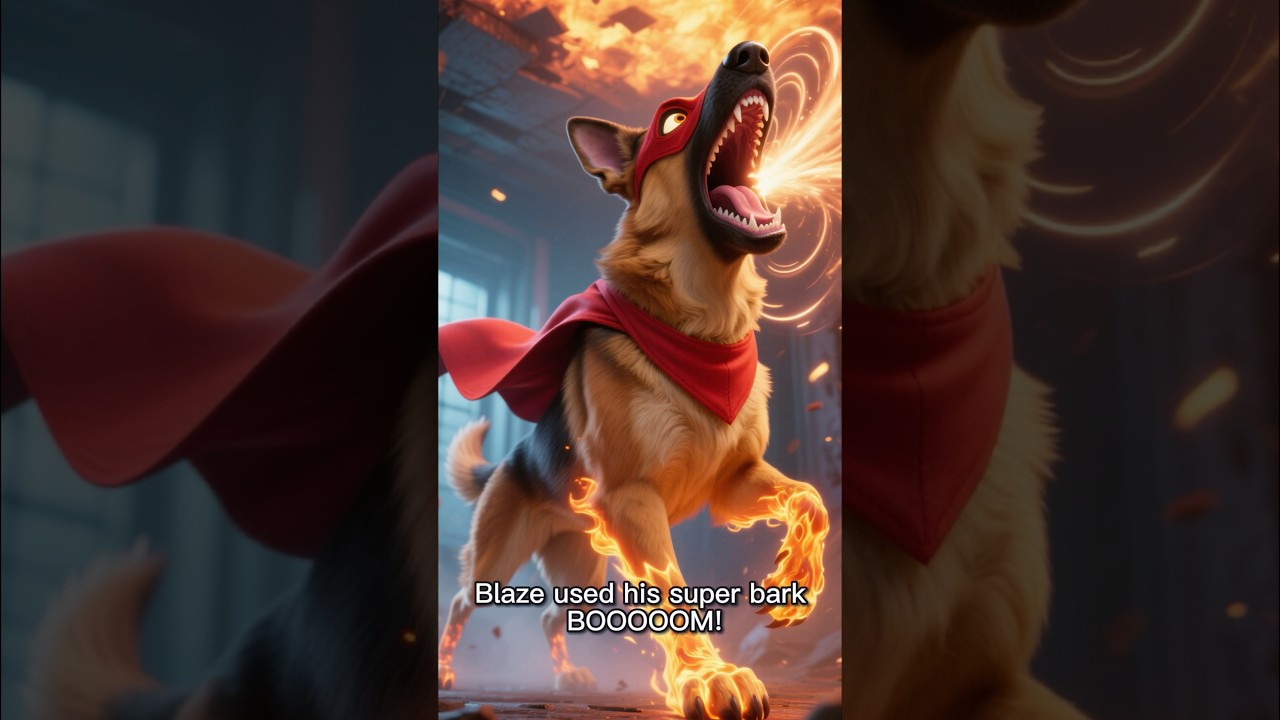 A Dog Became a Superhero and Saved Everyone 🔥🐶