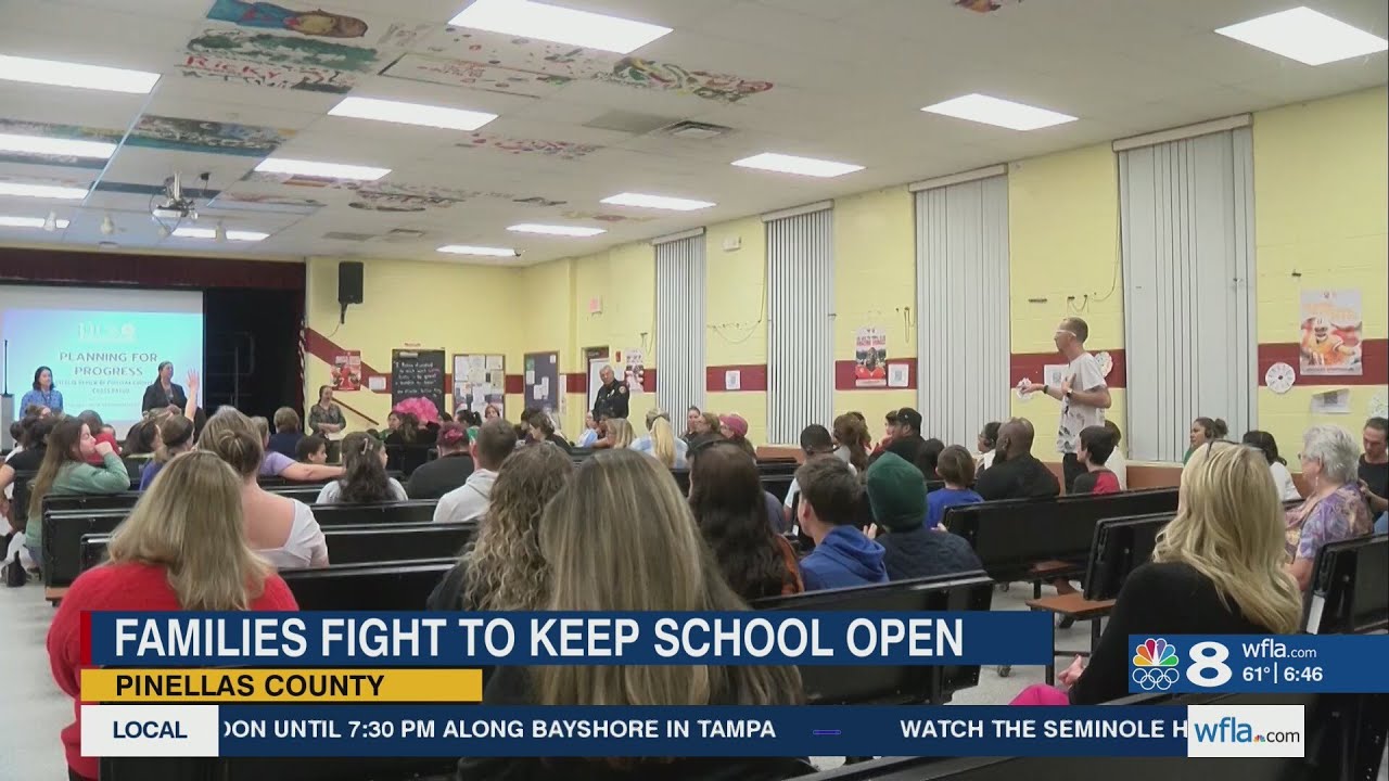 Tempers flare over district's plan to close schools in Pinellas County
