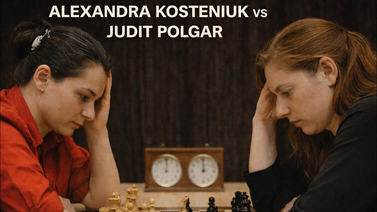 Alexandra Kosteniuk vs Judit Polgar ◉ World Blitz Championship 2009 | Thrilling Blitz Victory