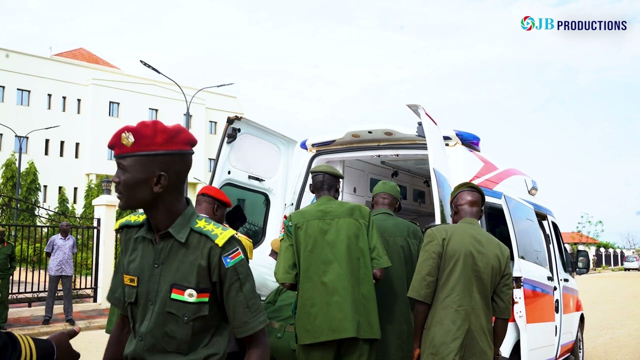 HONORING AND BURIAL OF Brig:  GEN: AJANG-Madhang