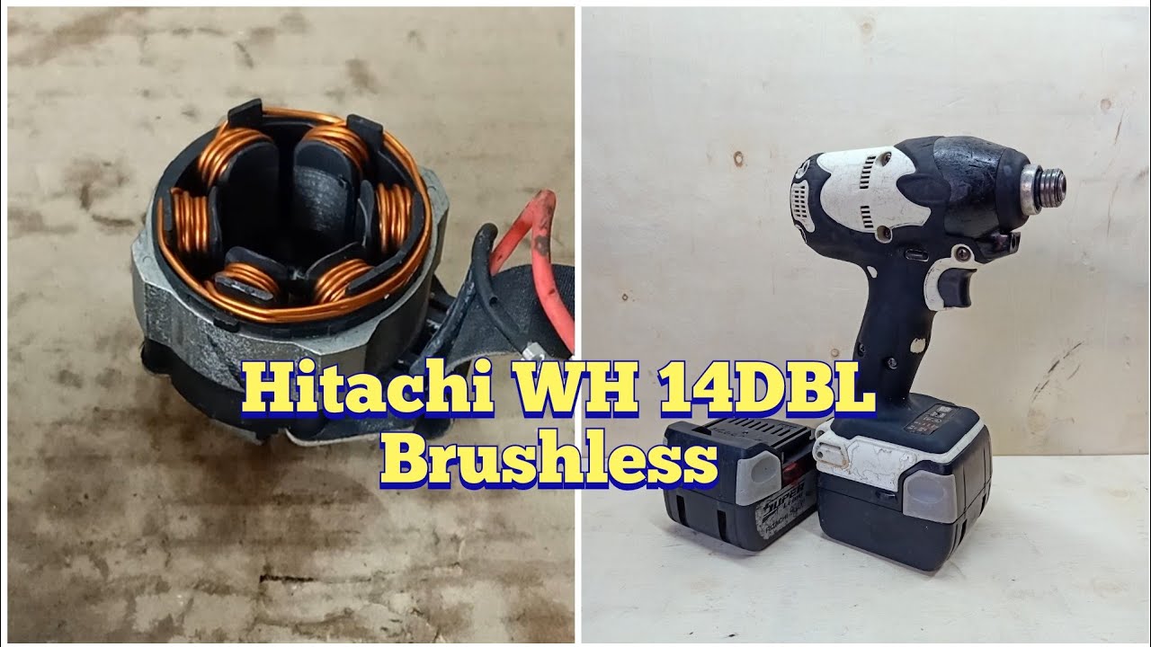 Hitachi WH14DBL Brushless - Hitachi WH 14DBL Không Chổi Than.