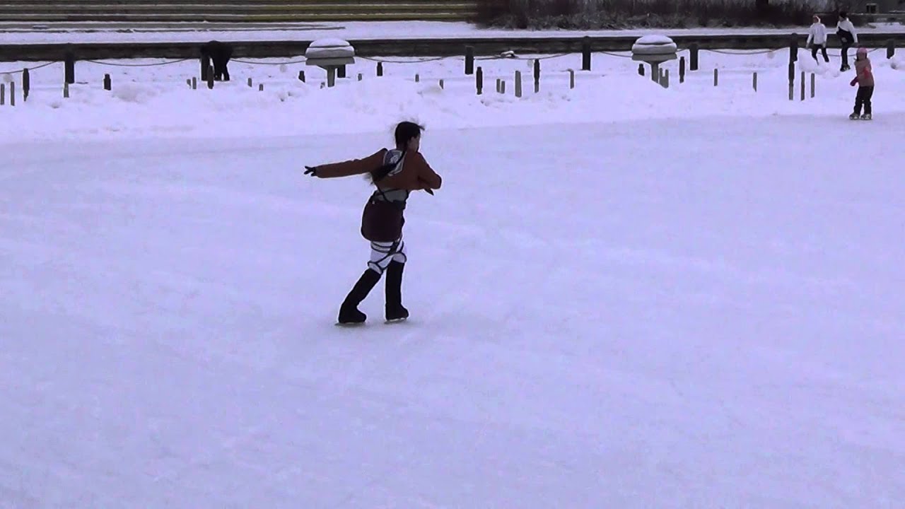 Shingeki no Kyojin figure skating show in Yukicon 2014 part 2