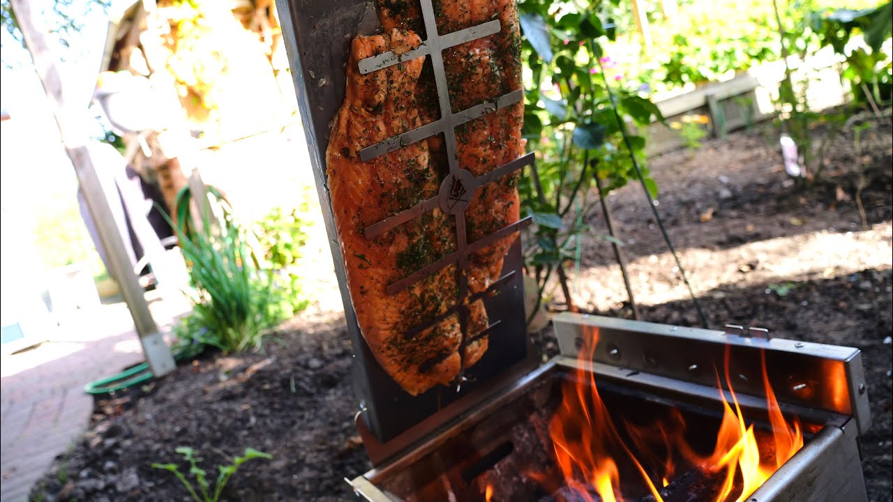 Flammlachs einfach selber machen. Kubik von Aganjok.