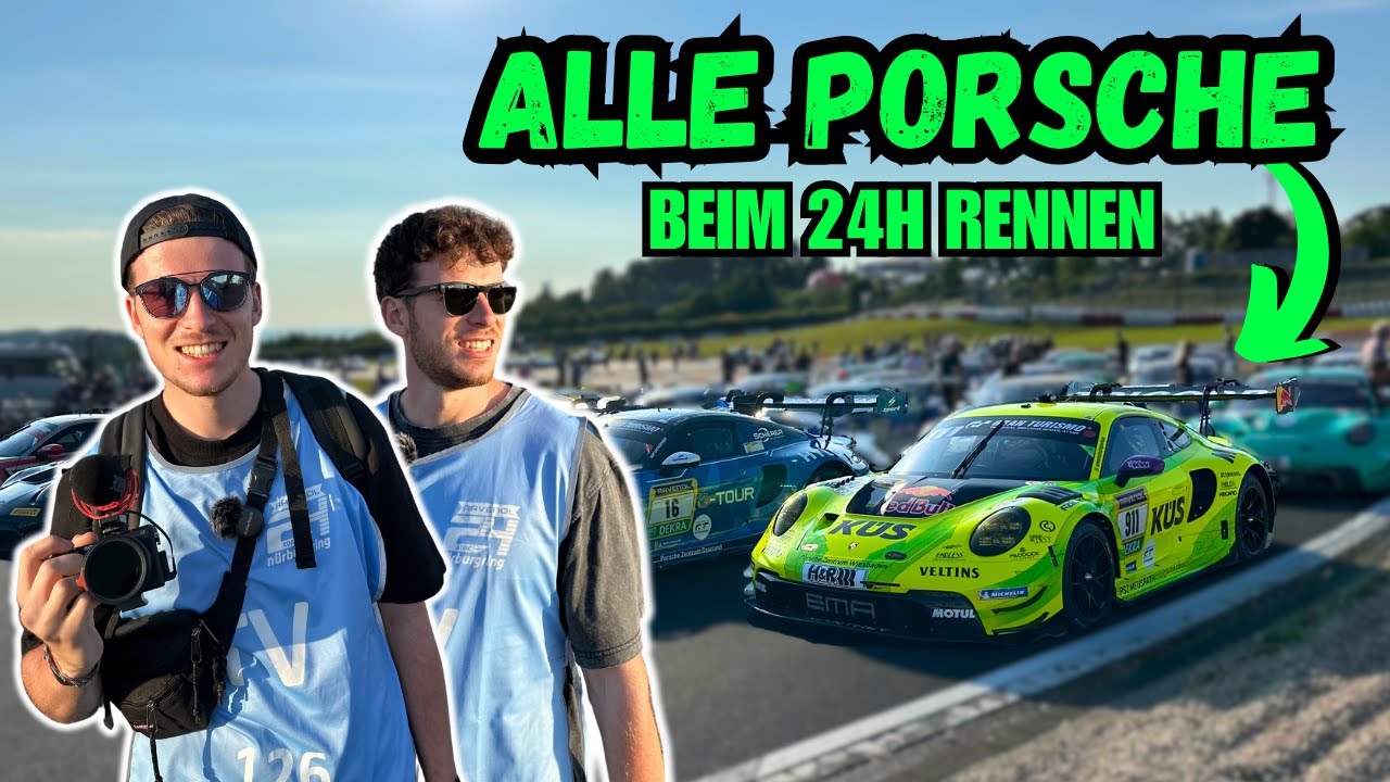Porsche Shooting, Brand, Camping & Nachtfahrten - 24h Rennen Nürburgring 2025 VLOG Pt. 1