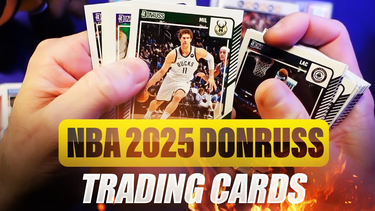 NBA 2025 Donruss Trading Cards