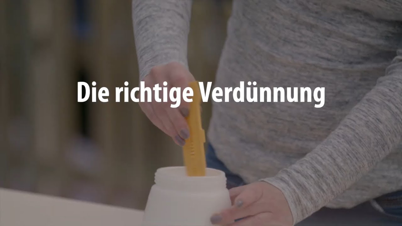 Lacke zum Spr&uuml;hen richtig verd&uuml;nnen | Tipps und Tricks beim Spr&uuml;hen von Lacken und Lasuren | WAGNER