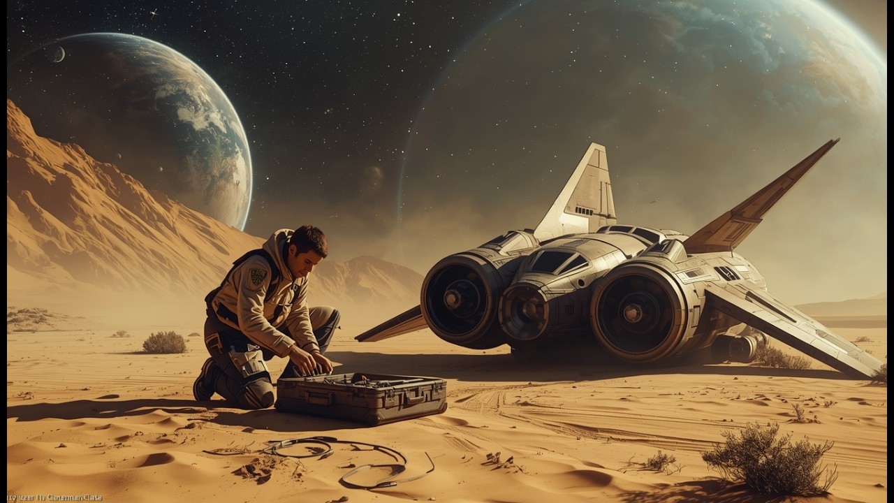 Abandoned Giant Ship Called for a Human — His Hands Made It a Galactic Weapon