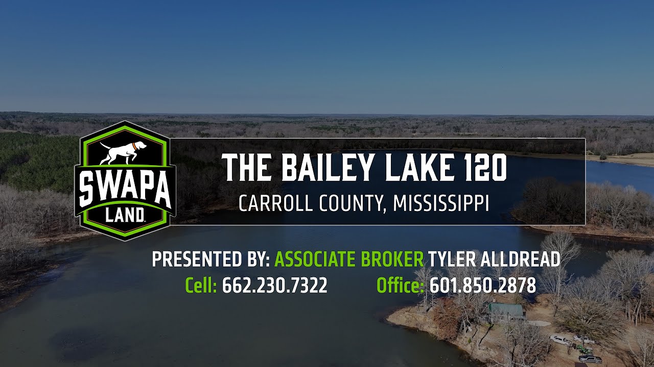SOLD | The Bailey Lake 120 | Carroll County, Mississippi | Swapa Land