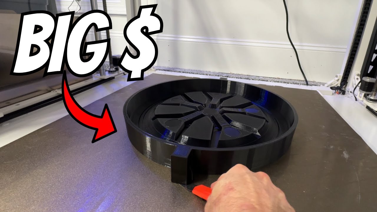 My Elegoo Orangestorm Giga might actually pay for itself: 3D Print Vlog