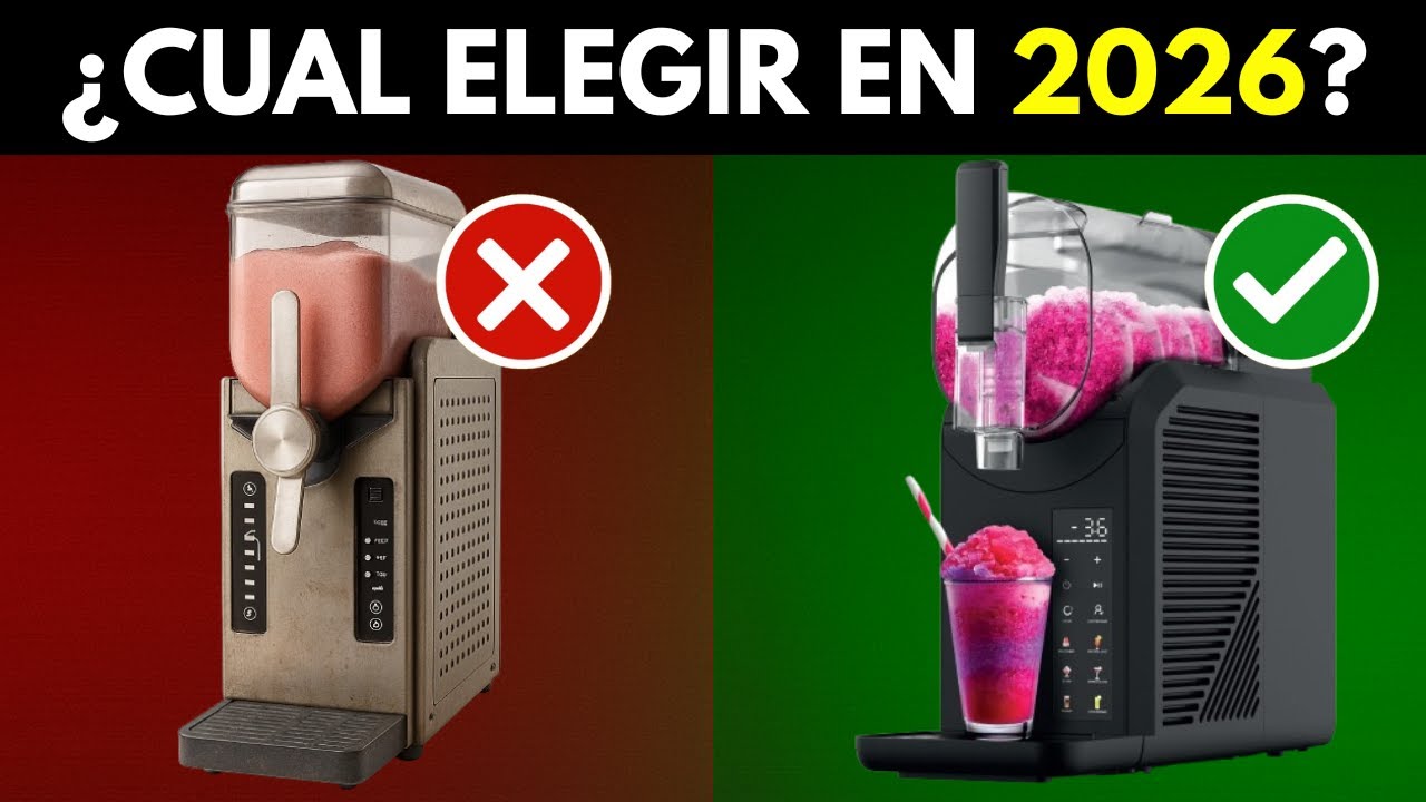 🥤 5 MEJORES M&aacute;quinas Para Hacer GRANIZADOS en Amazon [2026]✅[Calidad/Precio]