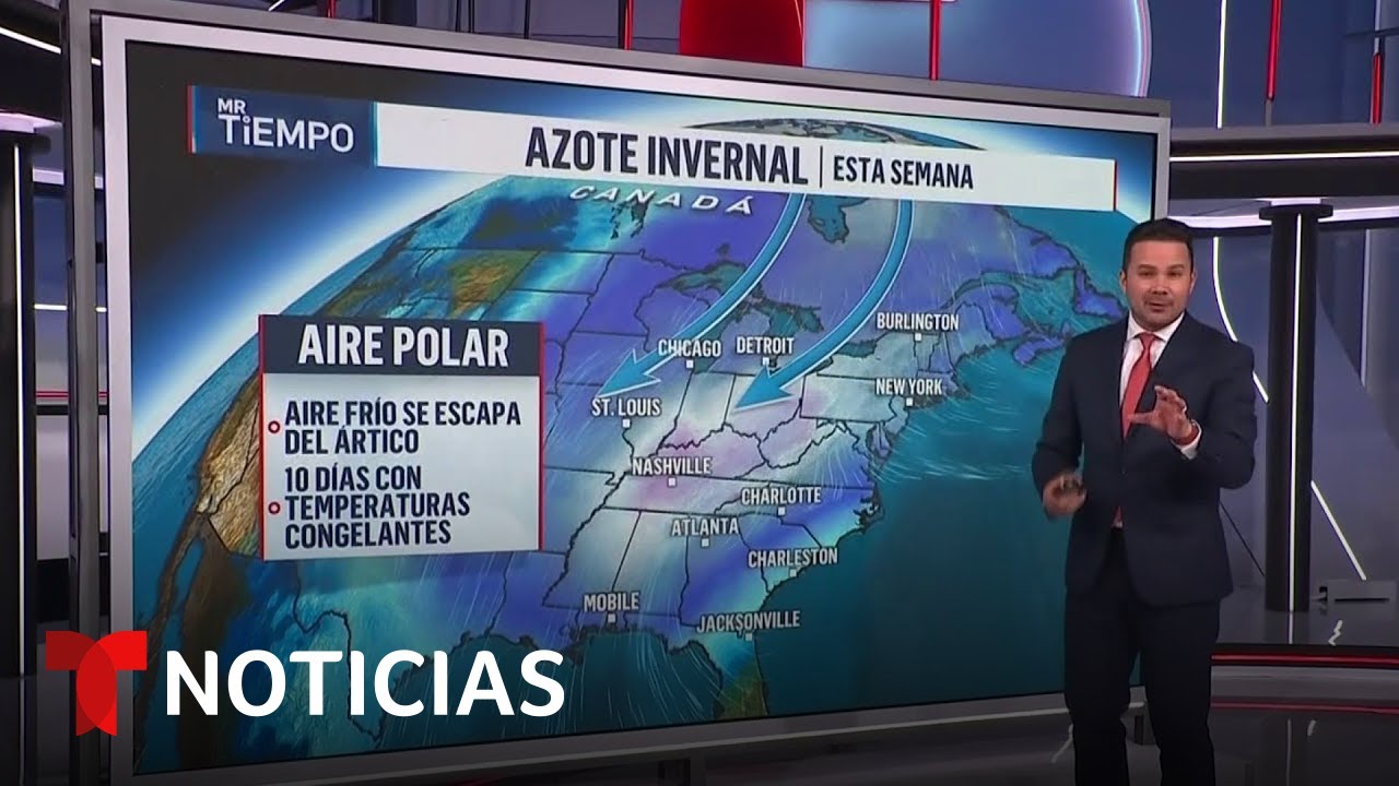 Prevén frío extremo para los próximos días y una nueva tormenta polar | Noticias Telemundo