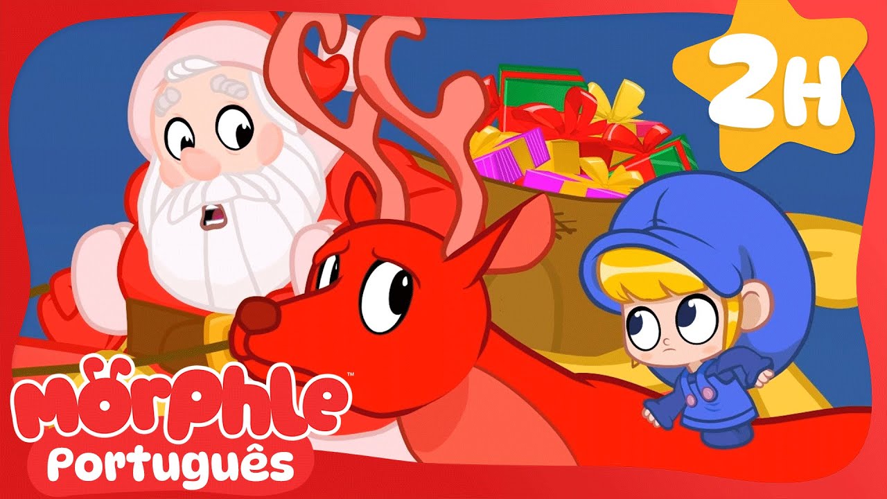 Onde está o presente de Natal do Morphle? 🎄🎅Garagem do Gecko OR Mila e Morphle | Desenhos Animados