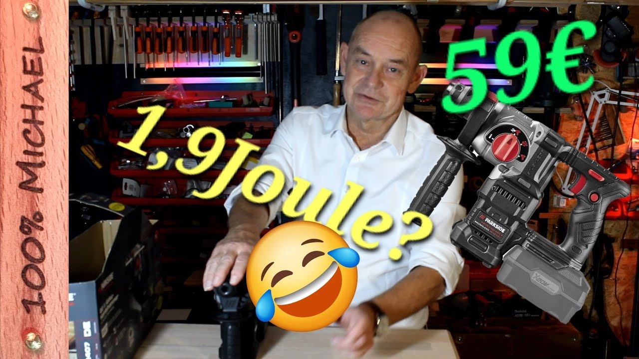 Nicht schlecht, Parkside, aber das sollen 1,9 Joule sein?