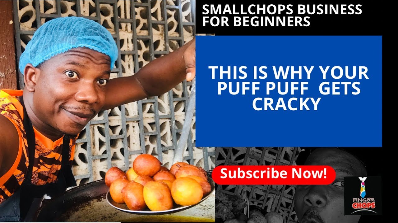 This is Why Your Puff Puff Gets Cracky | HOW TO FRY PUFF PUFF