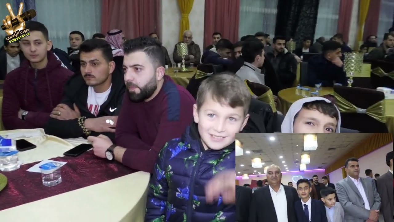 المنشد سعد الدين المحمد حفل زفاف العريسين عماد و عمر  عكيدي أفراح العكيدات  قونيا  2