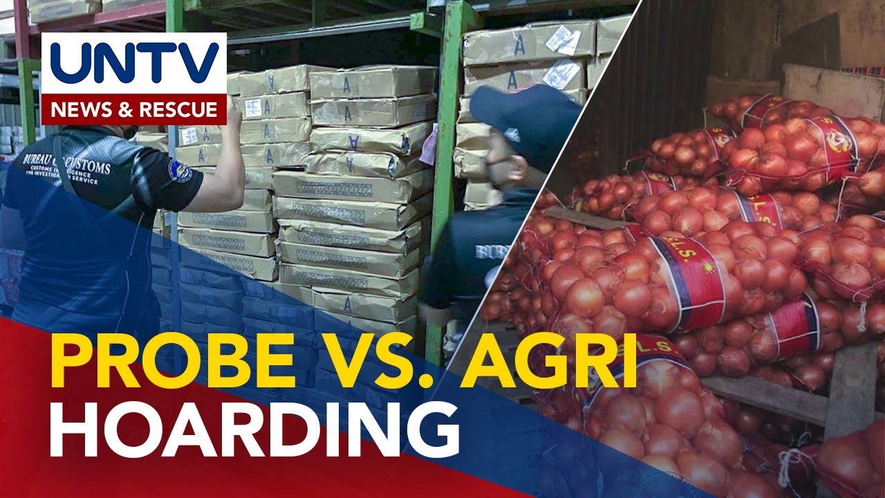 Pres. Marcos orders probe vs. hoarding, smuggling of agri products