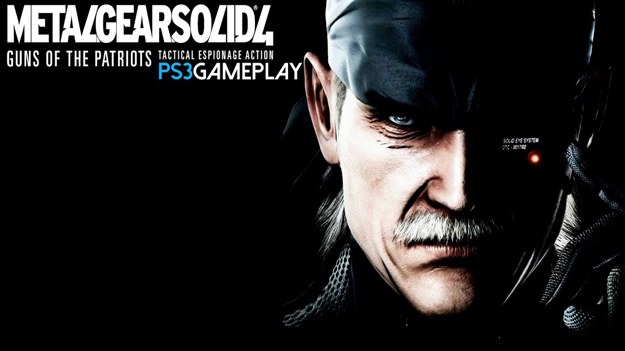 Metal Gear Solid 4: Guns Of The Patriots Gameplay (PS3 HD)