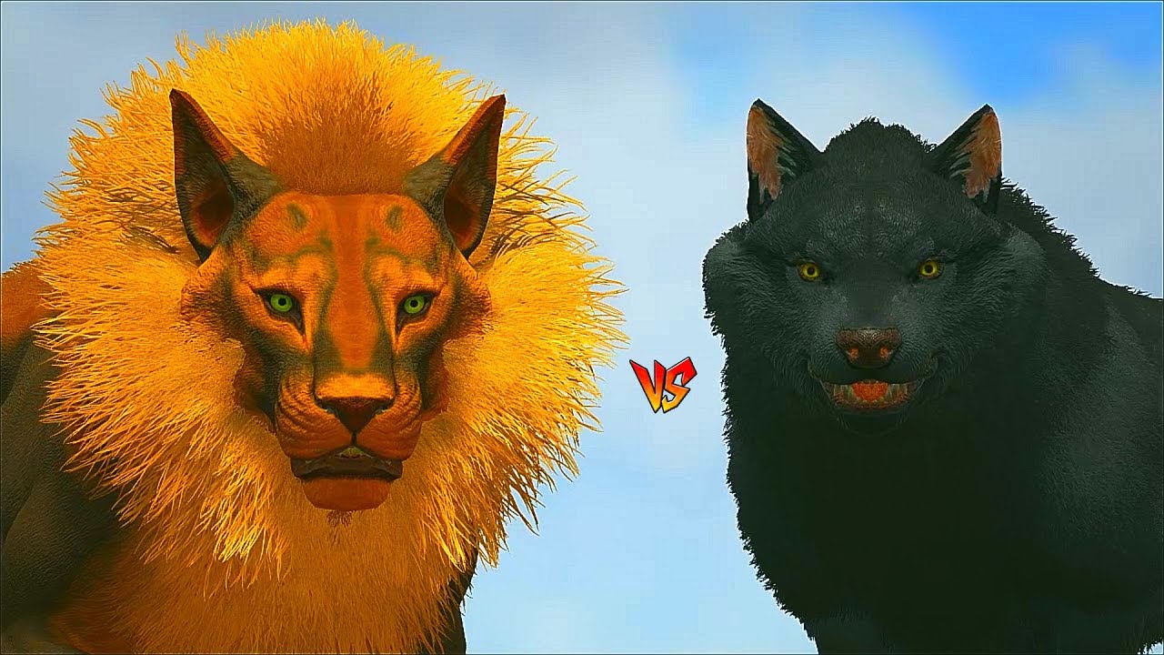 Ark Survival - LION vs ARK MAMMALS and DINOS [Ep.388]