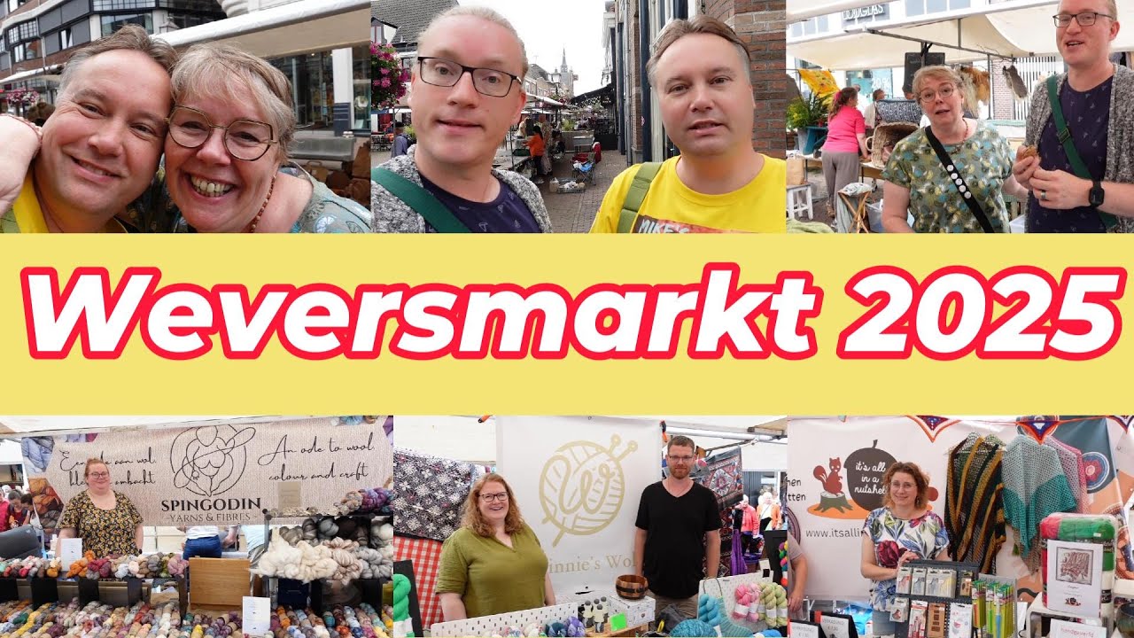 Mike's Creatieve Wereld | Op visite bij | Weversmarkt Hoorn 2025