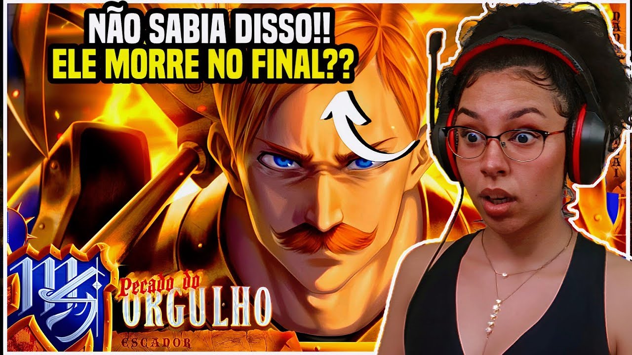 (Melhor personagem?🤔) Escanor - Pecado do Orgulho (Nanatsu No Taizai) - M4rkim | React