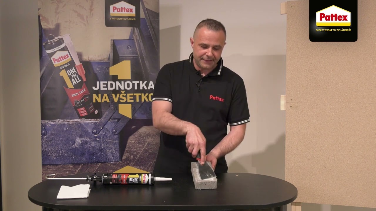 Na ak&eacute; lepenie sa hod&iacute; Pattex One For All High Tack a Pattex One For All Crystal?