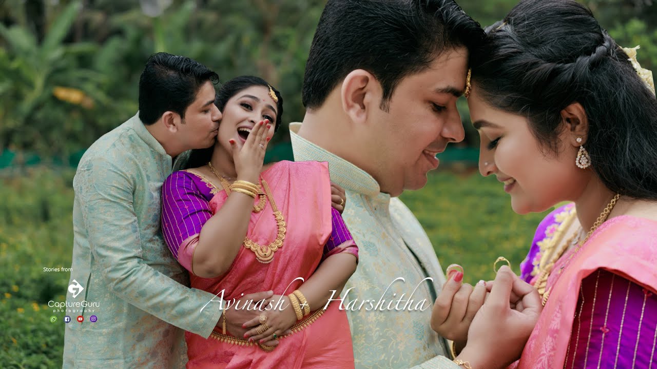 Avinash ❤️ Harshitha | Engagement Film | CaptureGuru Photography | Mangalore