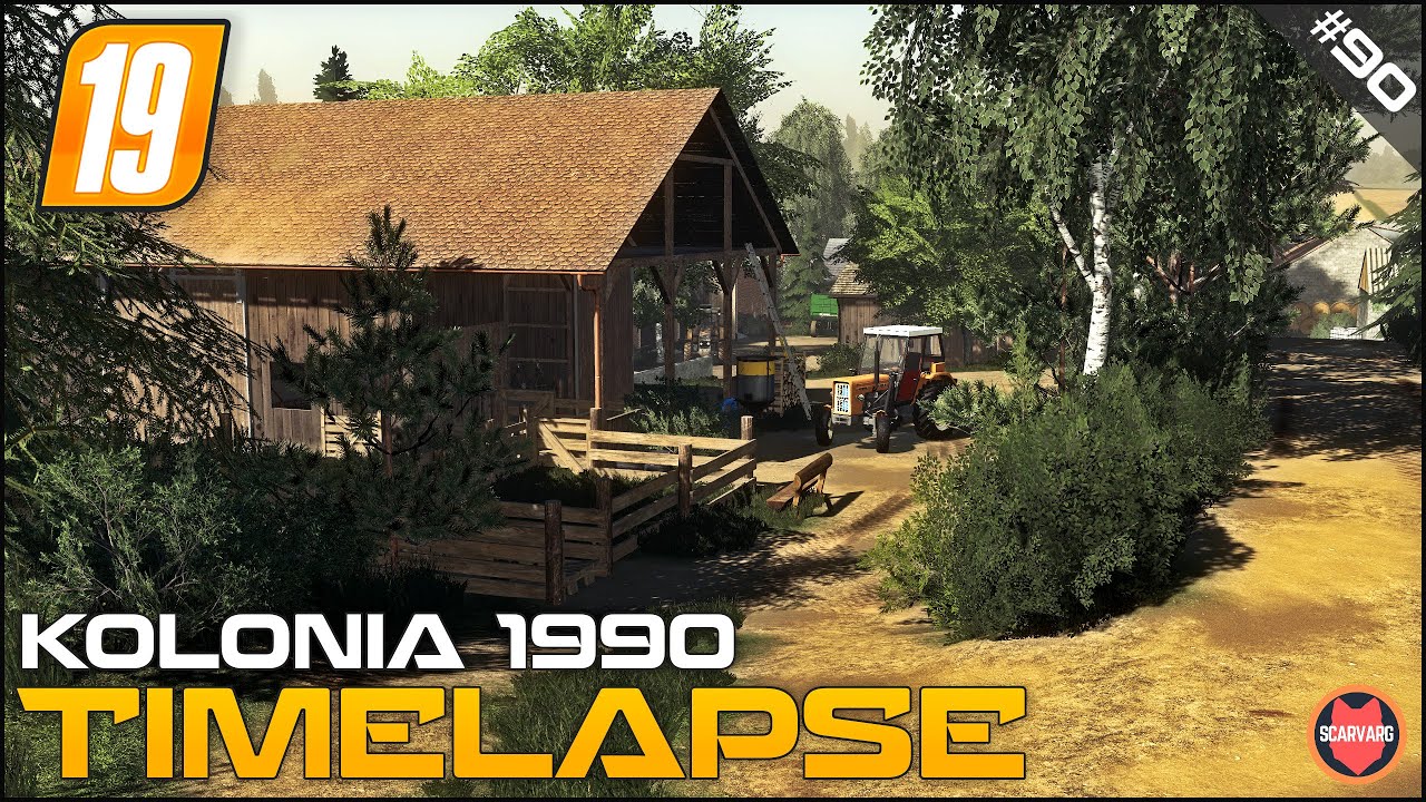 FS19 - SHEEP FARM BUILD ⭐ Kolonia 1990 #90 ⭐ Farming Simulator 19
