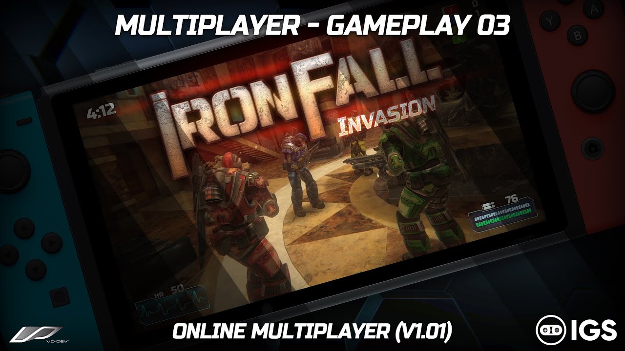 IRONFALL Invasion: Multiplayer - Online Gameplay 03 (V1.01) | Nintendo Switch Gameplay
