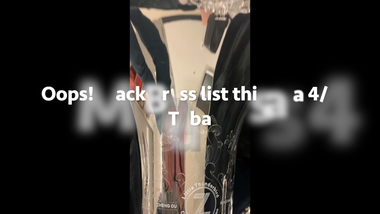 I unbox my Raptor CC tuba