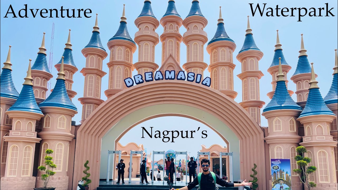 Exploring DreamAsia: Nagpur's Biggest Theme Waterpark Adventure! 🌊 4k