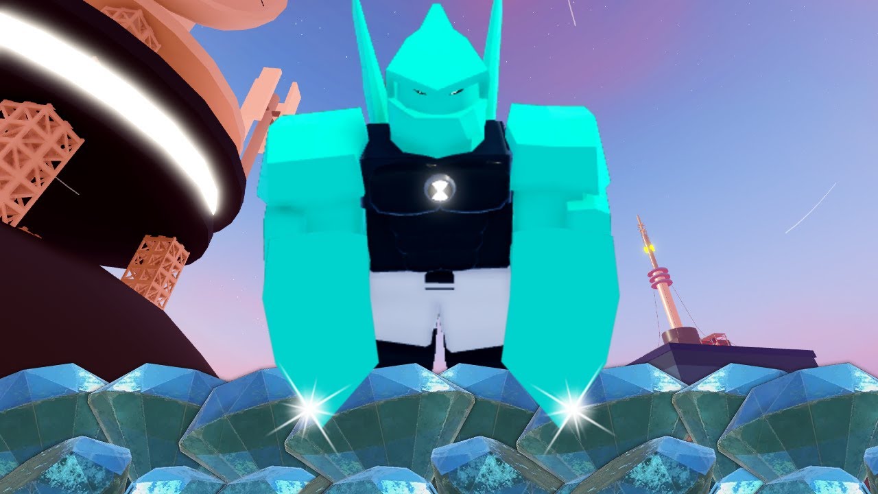 Roblox Ben 10: Cosmic Storm Diamondhead Showcase!
