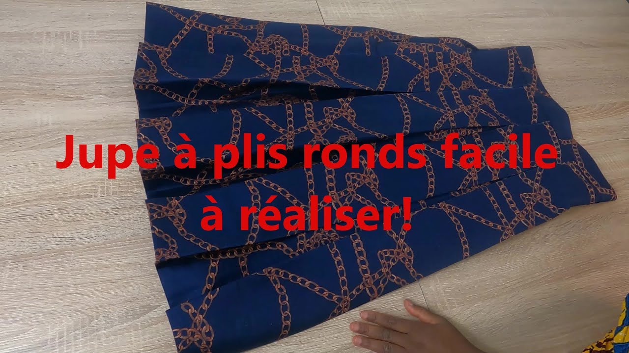 Couture ma passion | Jupe à plis ronds | Jupe facile à coudre avec Couture ma passion