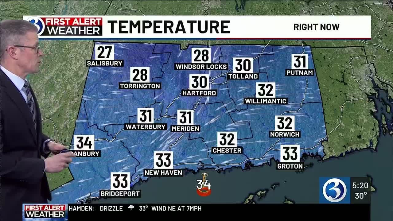 Technical Discussion: A First Alert Weather Day today for snow, an icy mix, rain