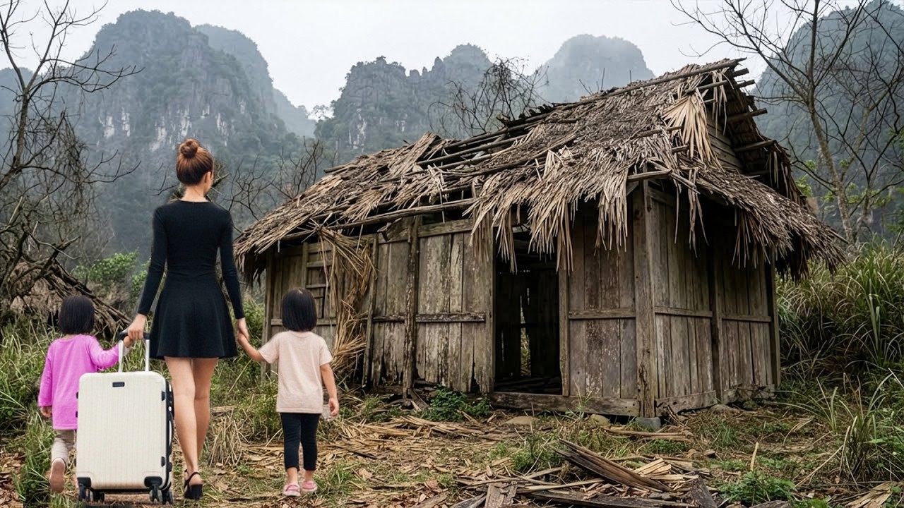 Homeless mother transforms dilapidated, lifeless house into a haven of shelter