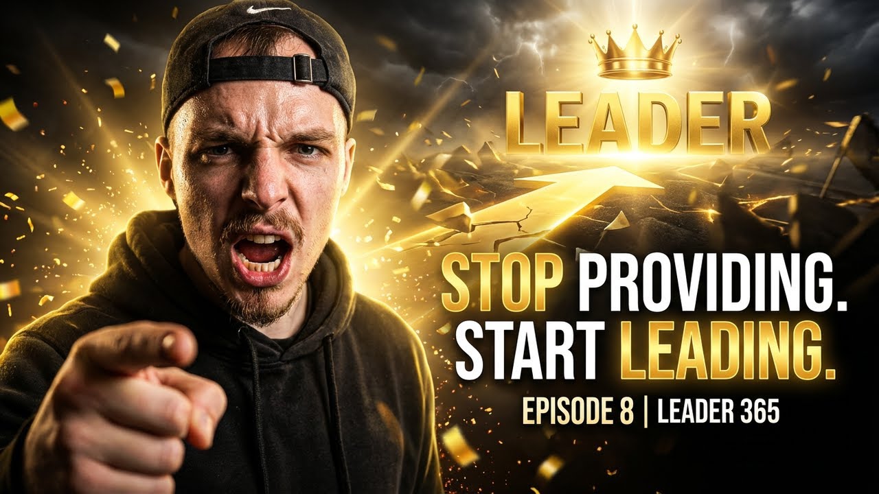 Ep.8 HOW TO STOP JUST PROVIDING — AND START LEADING FROM THE FRONT | Leader 365