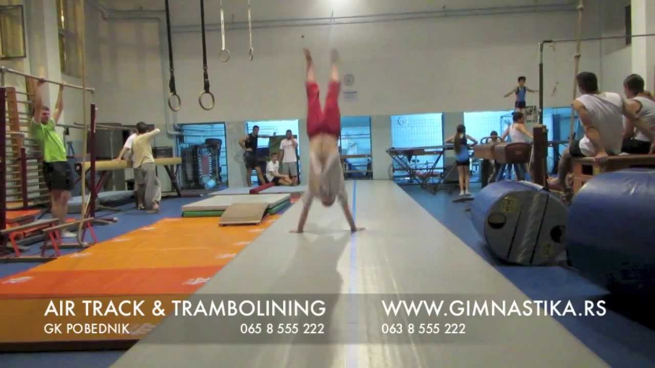 Air track & trambolining  Gimnasticki klub Pobednik, gimnastika, gimnastika Beograd