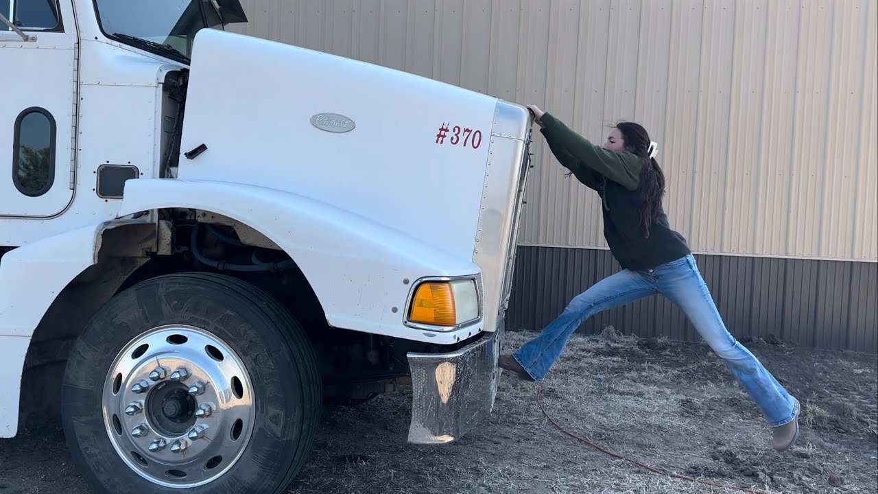 A Girl and Her Big Rig