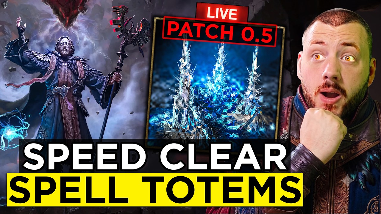 Spell Totem Druid Oracle From Act 1 to Endgame - Path of Exile 2 Return of the Ancients
