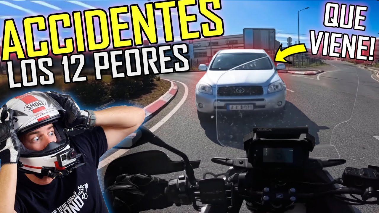 ANALIZANDO ACCIDENTES de MOTOS a ALTA VELOCIDAD 😱😱😱