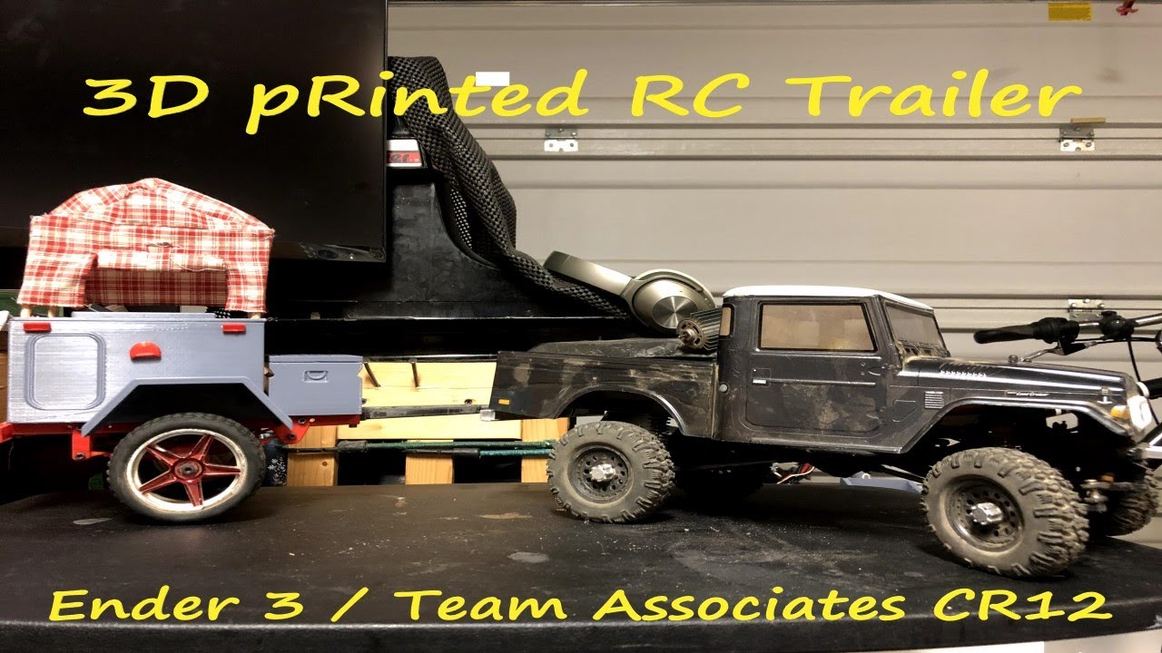 3D printed RC trailer