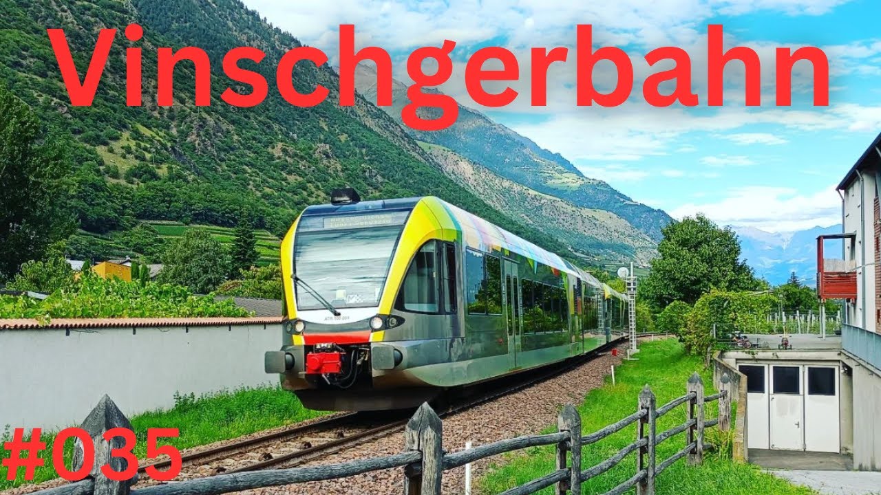 Züge an der Vinschgerbahn im Sommer 2023 [#035]