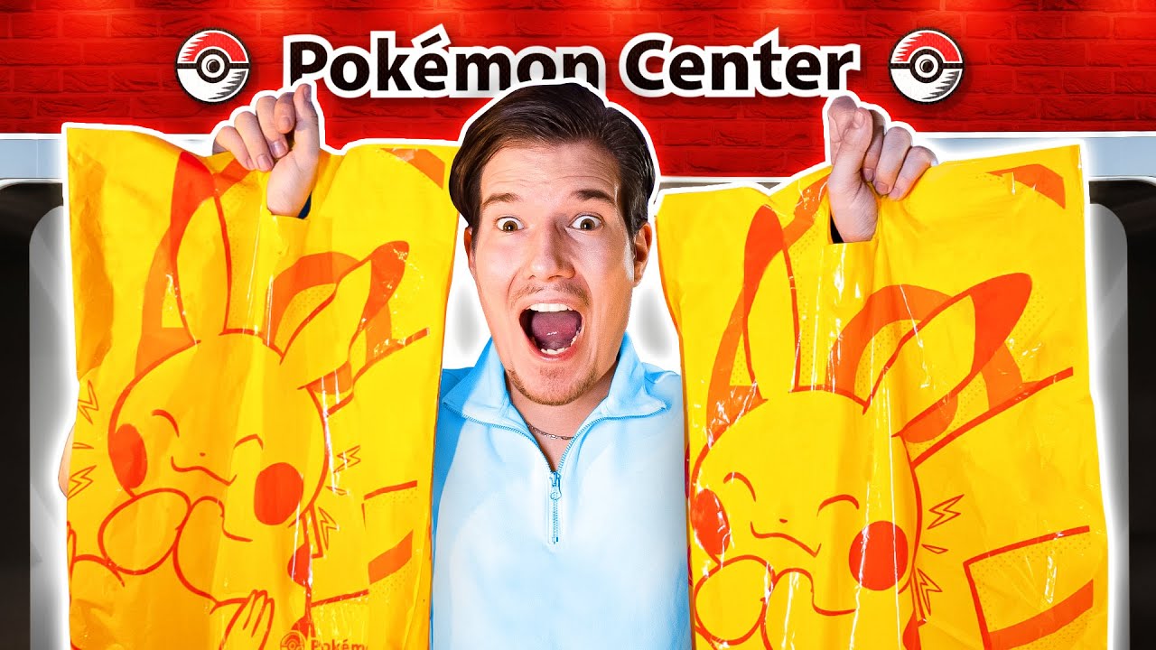 Einkaufen im MEGA Pokémon Center!🇯🇵