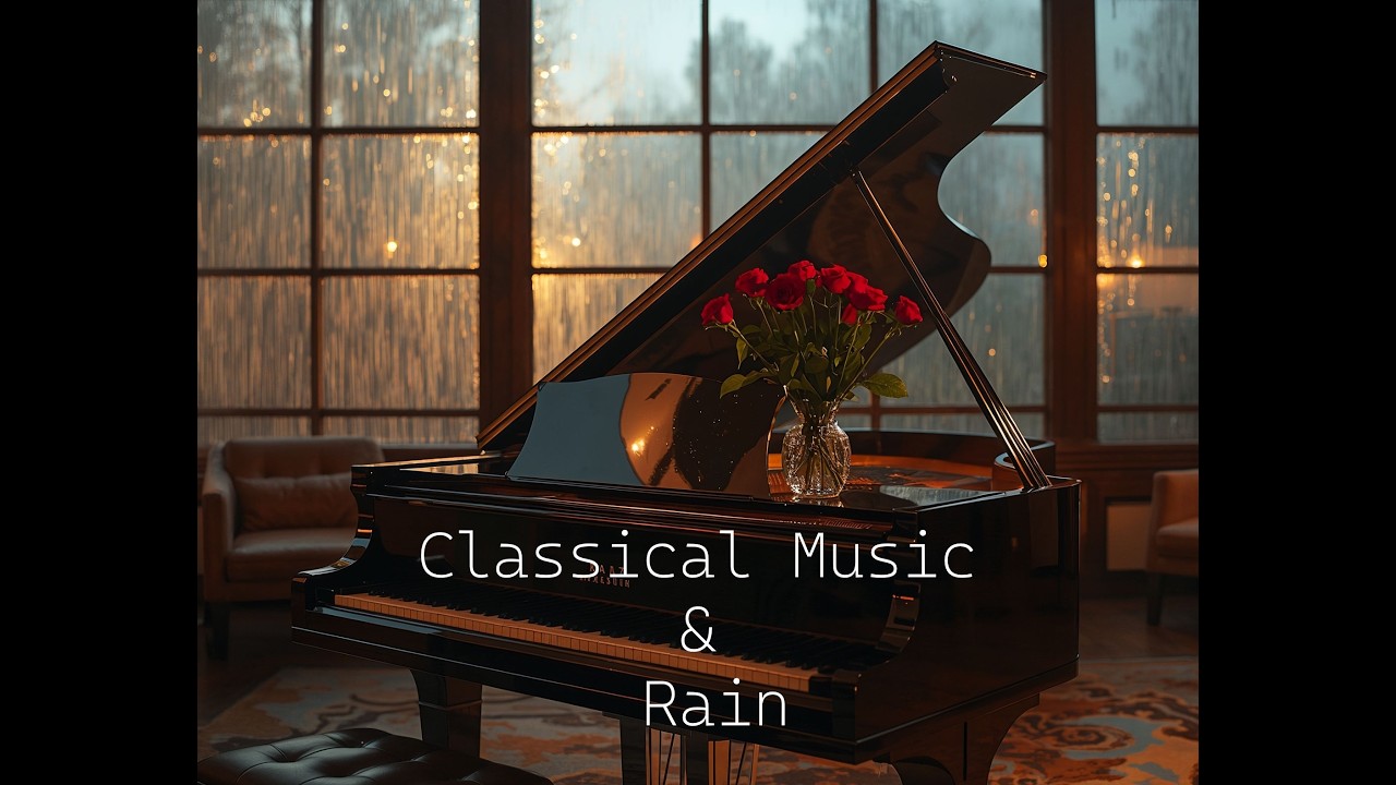 Classical Music & Rain  | Orchestral Pieces | Timeless Compositions For Relaxation & Focus