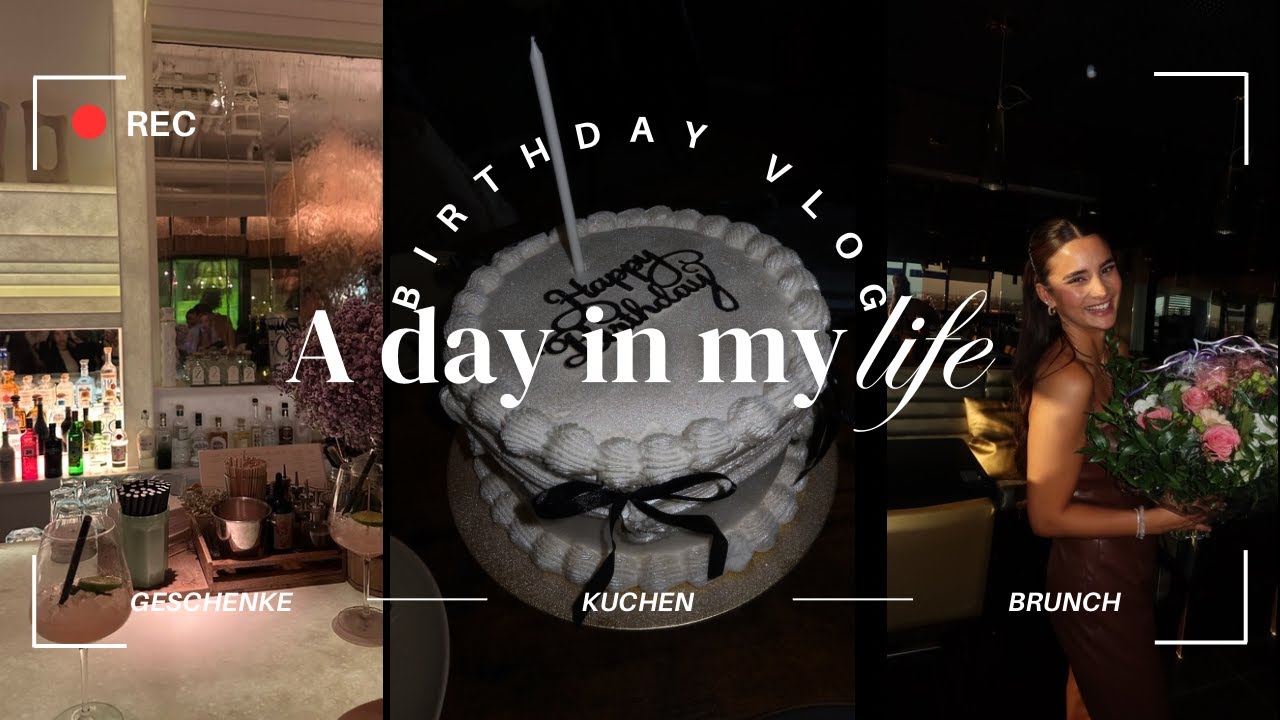 Geburtstags Vlog I Geschenke I Birthday Brunch I Painting I Laden I tooprettysucks