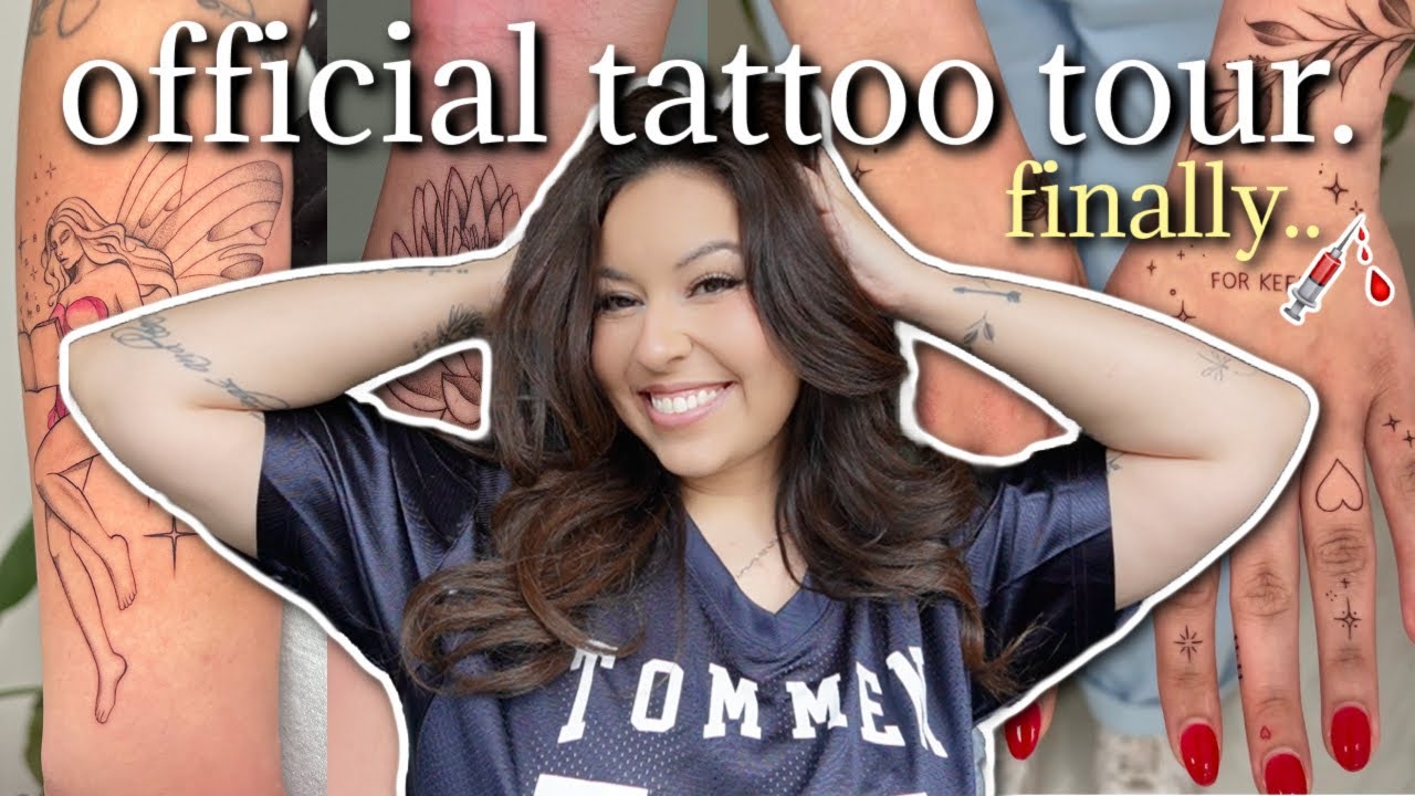 Официальный тату-тур (наконец-то!!!) 🎀🪩✨