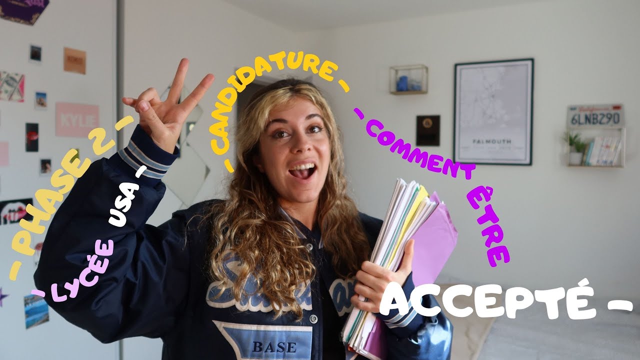 PHASE 2 !!!!! S'inscrire pour partir dans un lycée aux USA 🇺🇸 - Étudiant d'échange