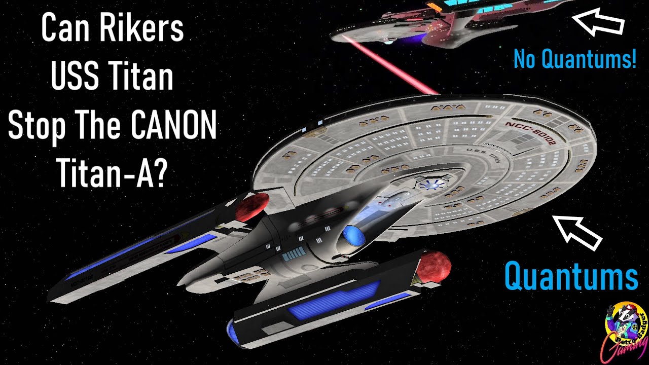 Original Titan VS USS Titan A - Captain Riker VS Captain Shaw Star Trek Picard Season 3 Starships