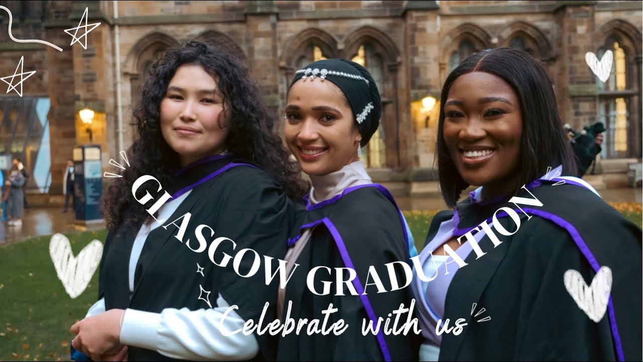 The BEST Graduation Ceremony with my best friends ~ Celebrate with us!  #universityofglasgow #imsiss