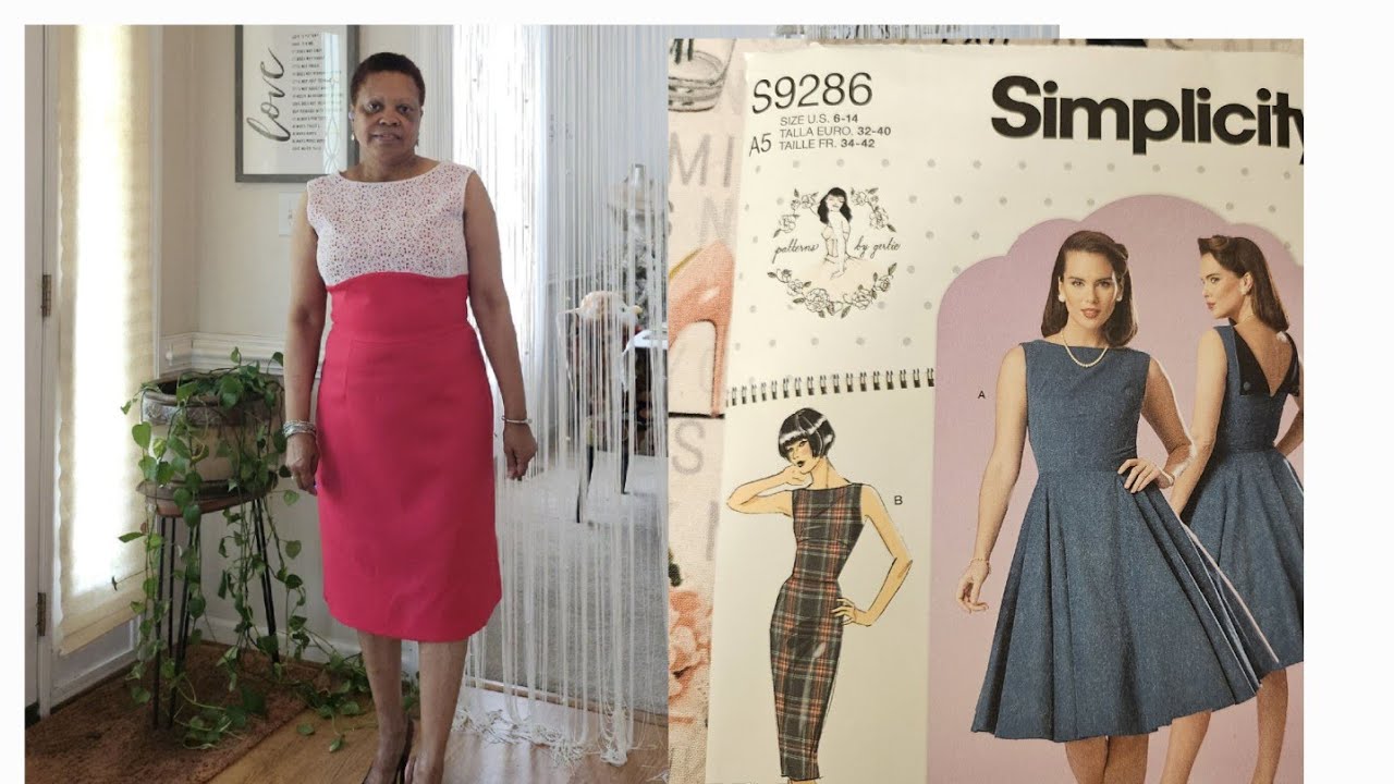 I  need a dress for Mother's Day! Simplicity 9286.   05/07/24