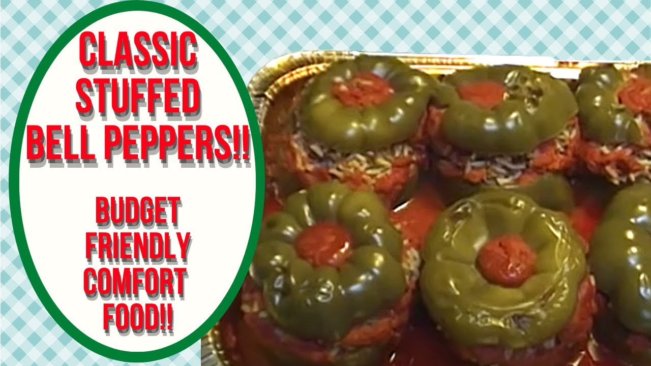 Classic Stuffed Peppers Recipe ~ Noreen's Kitchen